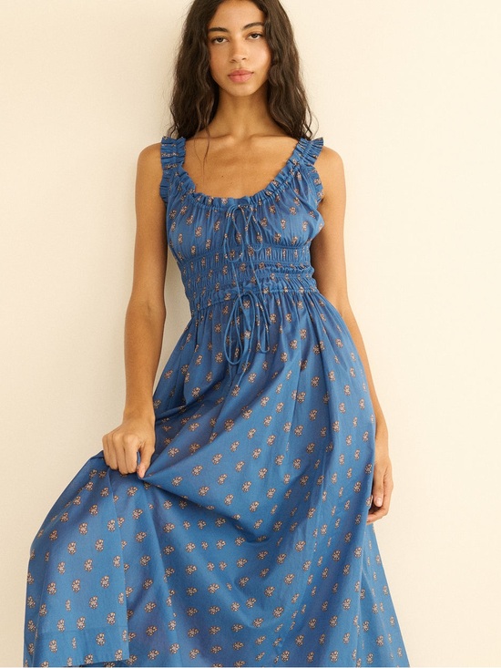 Doen Dresses & Skirts - NWOT Doen Emmaretta Dress in Eartha Paisley